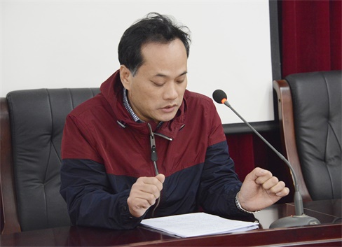 省文物局副局长王志杰出席会议省文物局常务副局长江文辉主持会议厅副